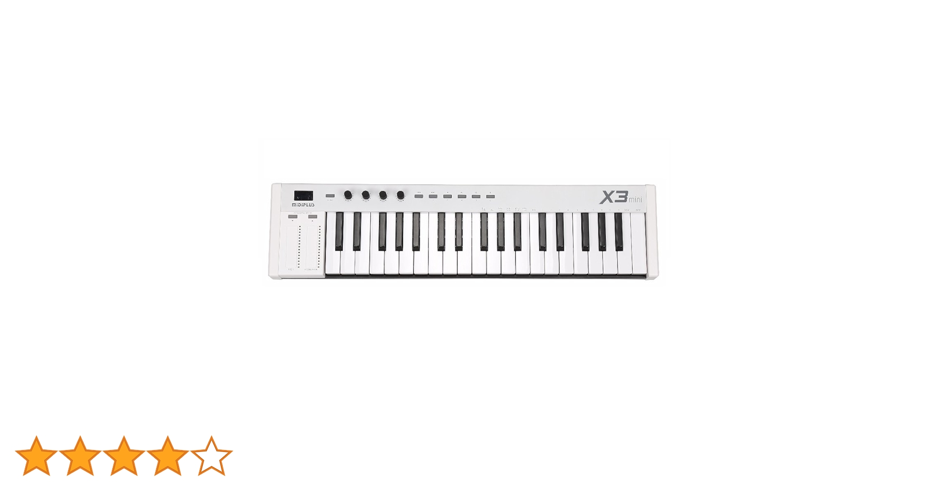 Amazon | MiDiPLUS MIDIキーボードコントローラー X3 mini 37鍵